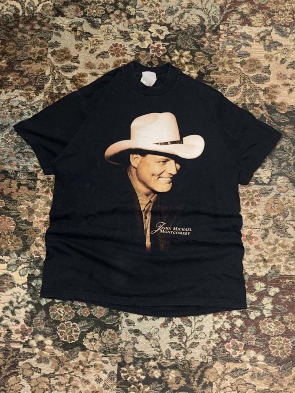 Vintage 1996 John Michael Montgomery Concert T-Shirt Size Large